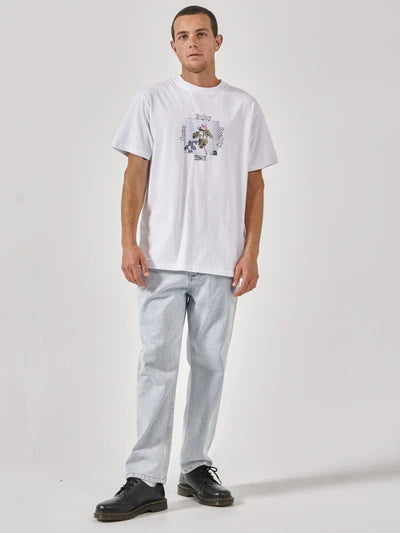 THRILLS - COME ENJOY REALITY MERCH FIT TEE - Lucent White