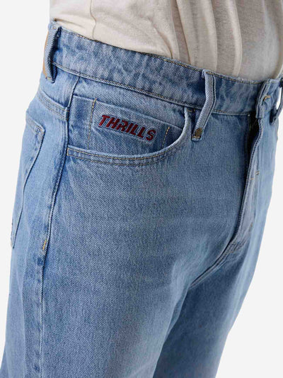 THRILLS - Starpower Slacker Denim Jean - ENDLESS BLUE