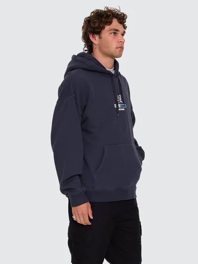 THRILLS - Risen Slouch Pull On Cropped Hood - Total Eclipse