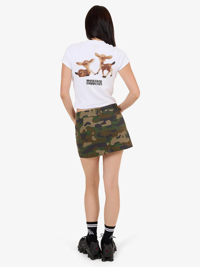 WORSHIP - Bambino Teeny Tee - White
