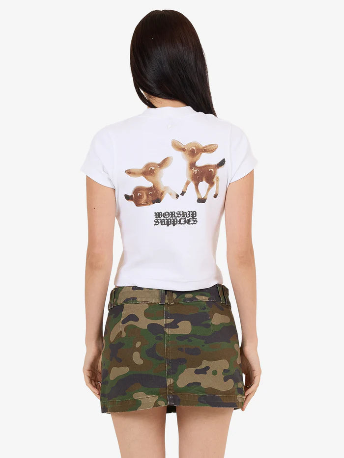 WORSHIP - Bambino Teeny Tee - White