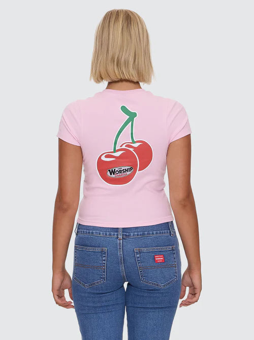 WORSHIP - Glazed And Confused Slim Fit Tee - QUARTZ