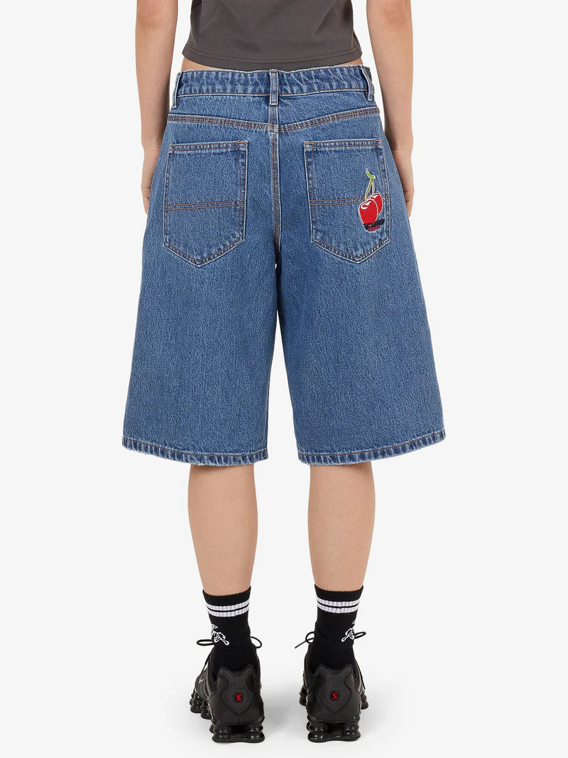 WORSHIP - Glazed And Confused Big Baggy Short - SKY HIGH BLUE