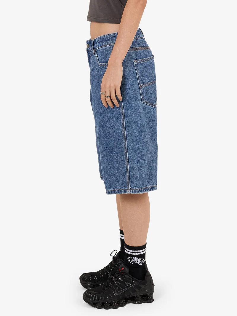 WORSHIP - Glazed And Confused Big Baggy Short - SKY HIGH BLUE