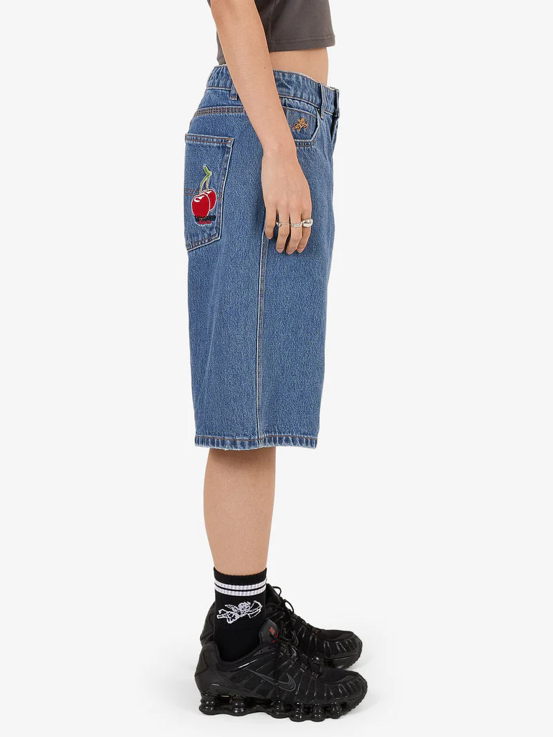 WORSHIP - Glazed And Confused Big Baggy Short - SKY HIGH BLUE