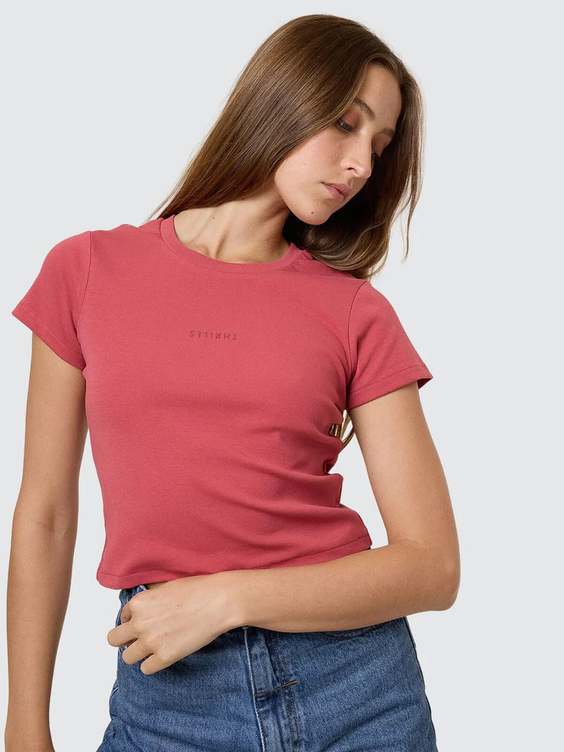 THRILLS - Minimal Thrills Mini Tee - Redwood