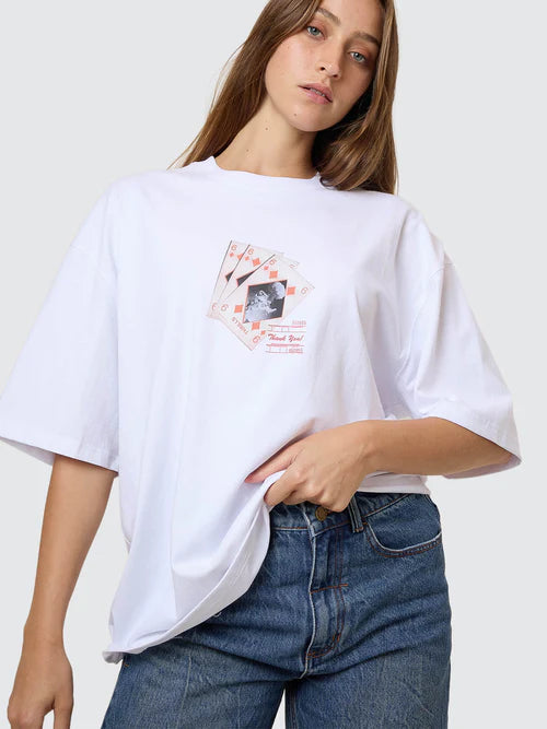 THRILLS - Appreciation Oversized Tee - WHITE
