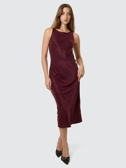 THRILLS - Kathleen Slip Dress - Mahogany