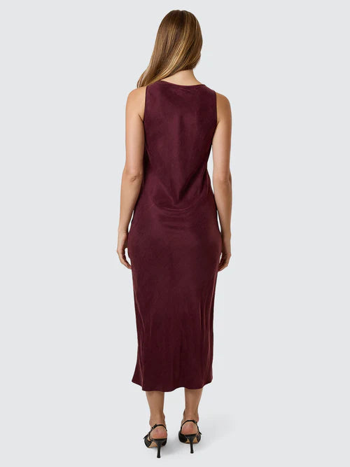 THRILLS - Kathleen Slip Dress - Mahogany