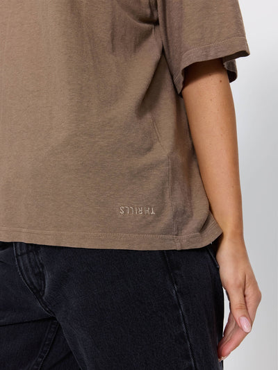 THRILLS - Hemp Square Tee - FALCON