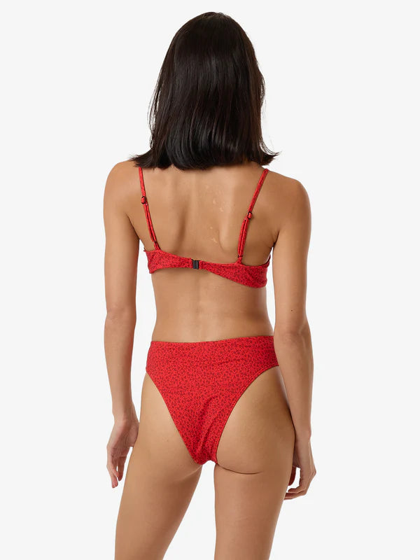 THRILLS - Zinnia Underwire Bikini Top - FLAME RED