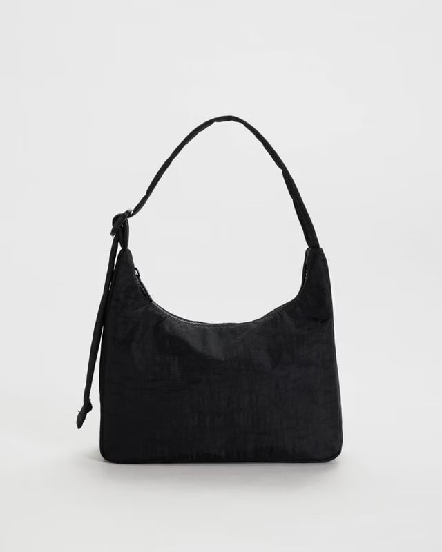 BAGGU - Mini Nylon Shoulder Bag - Black