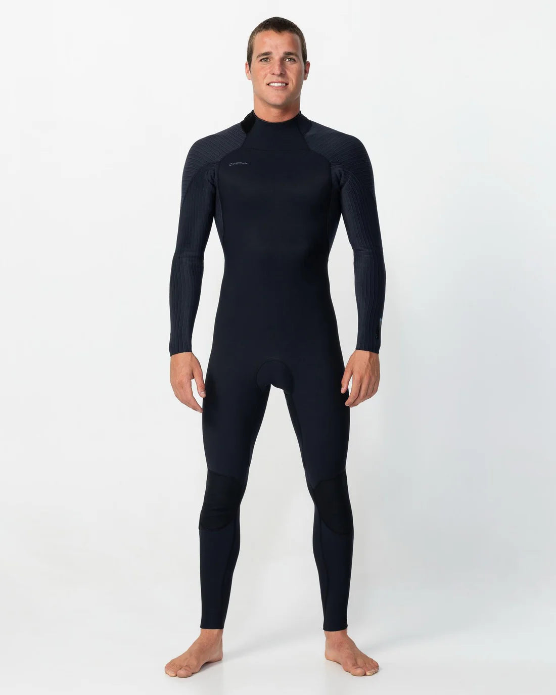 O'NEILL Hyperfreak 3/2mm Steamer Back Zip Wetsuit - Black