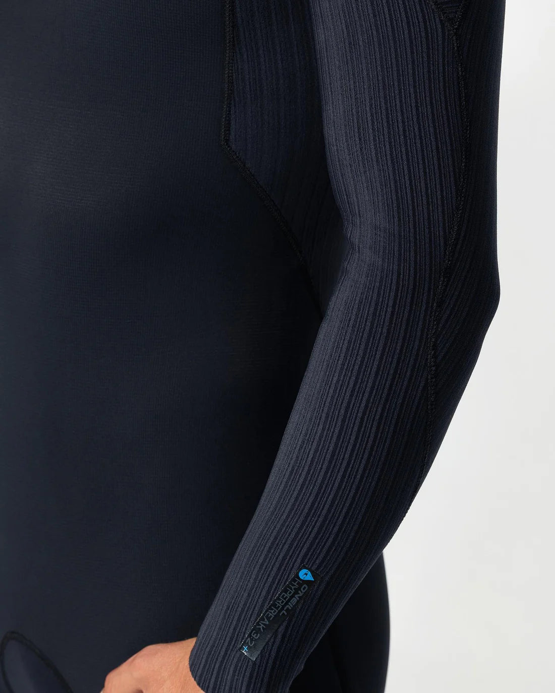 O'NEILL Hyperfreak 3/2mm Steamer Back Zip Wetsuit - Black