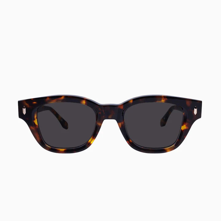 VALLEY EYEWARE - RITUAL - Sienna Tort w Gold Metal/Black Lens