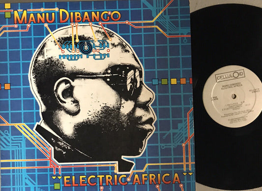 Manu Dibandgo Electric Africa Lp Celluloid 1985 USA Ex