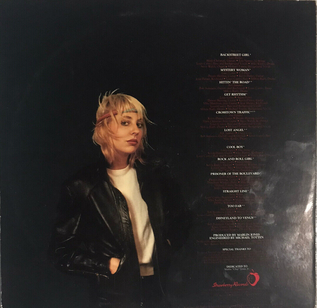 Cheryl Lyon List Angel Lp 1982 Strawberry Records Private Press