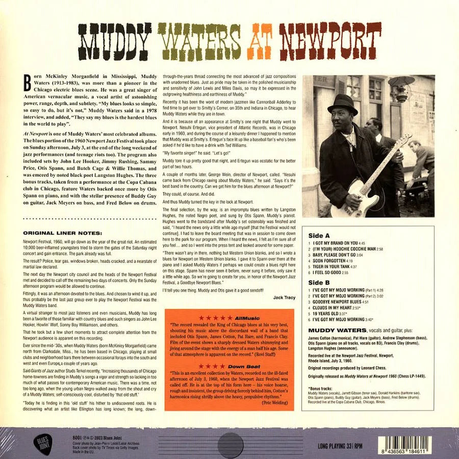 Muddy Waters – At Newportt - Limited 180-Gram Vinyl with Bonus Tracks
