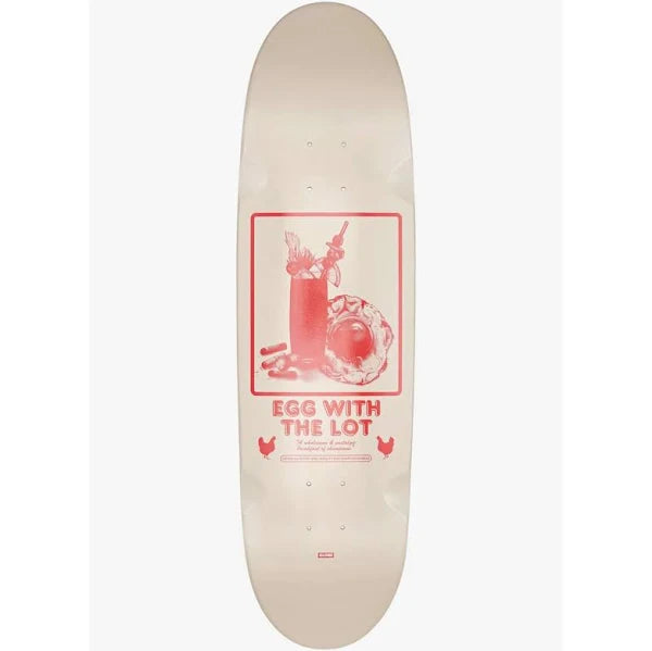 Eggy 8.625" Deck - Off White/The Lot Off-White/The Lot