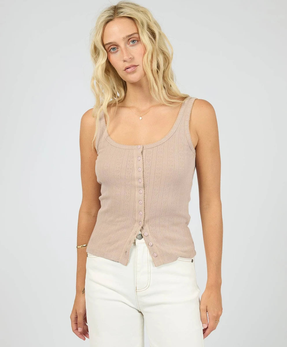 ALL ABOUT EVE - Tia Tank - TAUPE