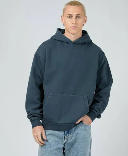 SILENT THEORY - Box Hoodie - NAVY