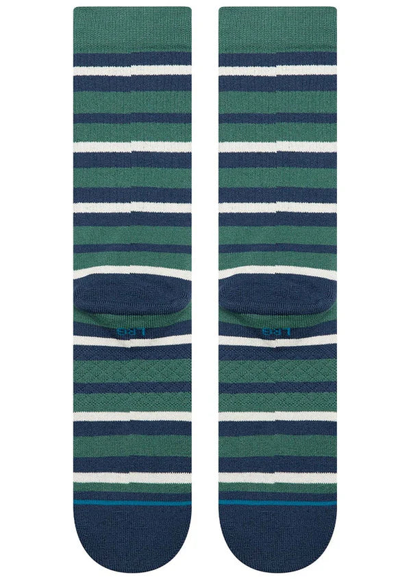 STANCE - BRETT CREW SOCKS - TEAL