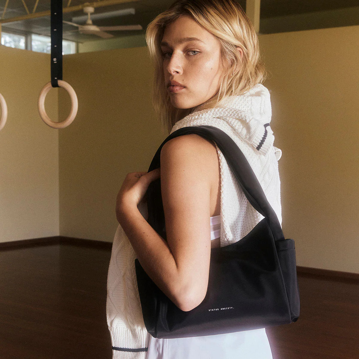 STATUS ANXIETY - Paloma Recycled Bag - Black