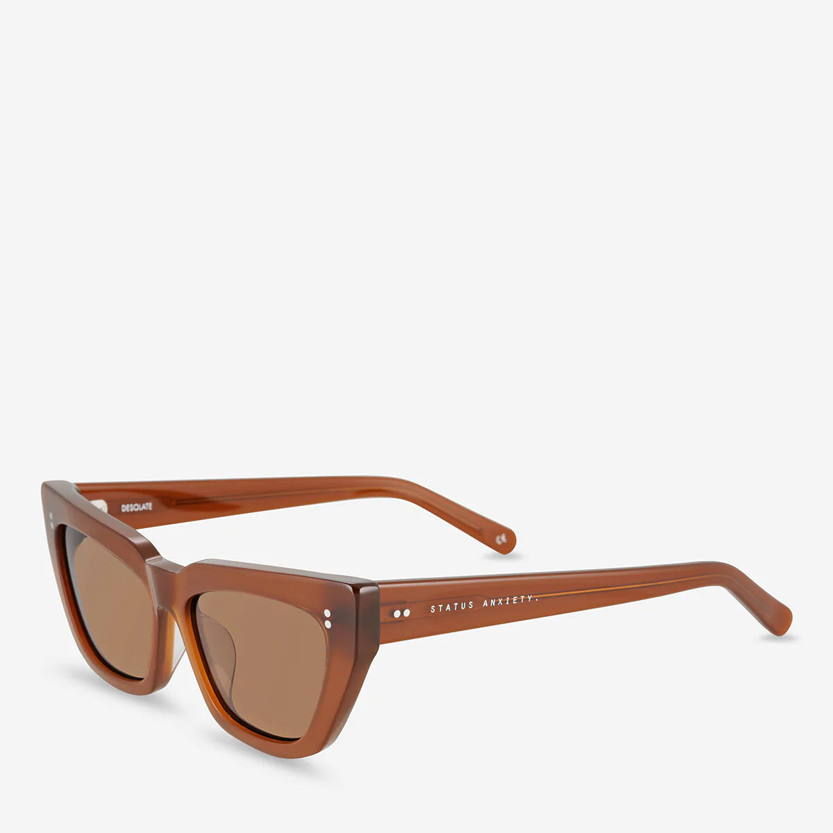 STATUS ANXIETY - Sunglasses Desolate - Brown