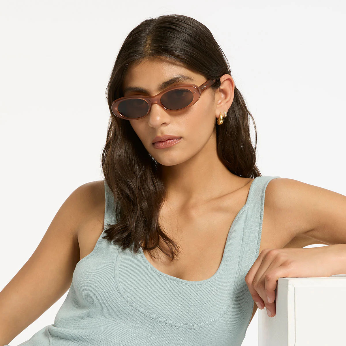 STATUS ANXIETY - Dopamine Sunglasses - ROSE