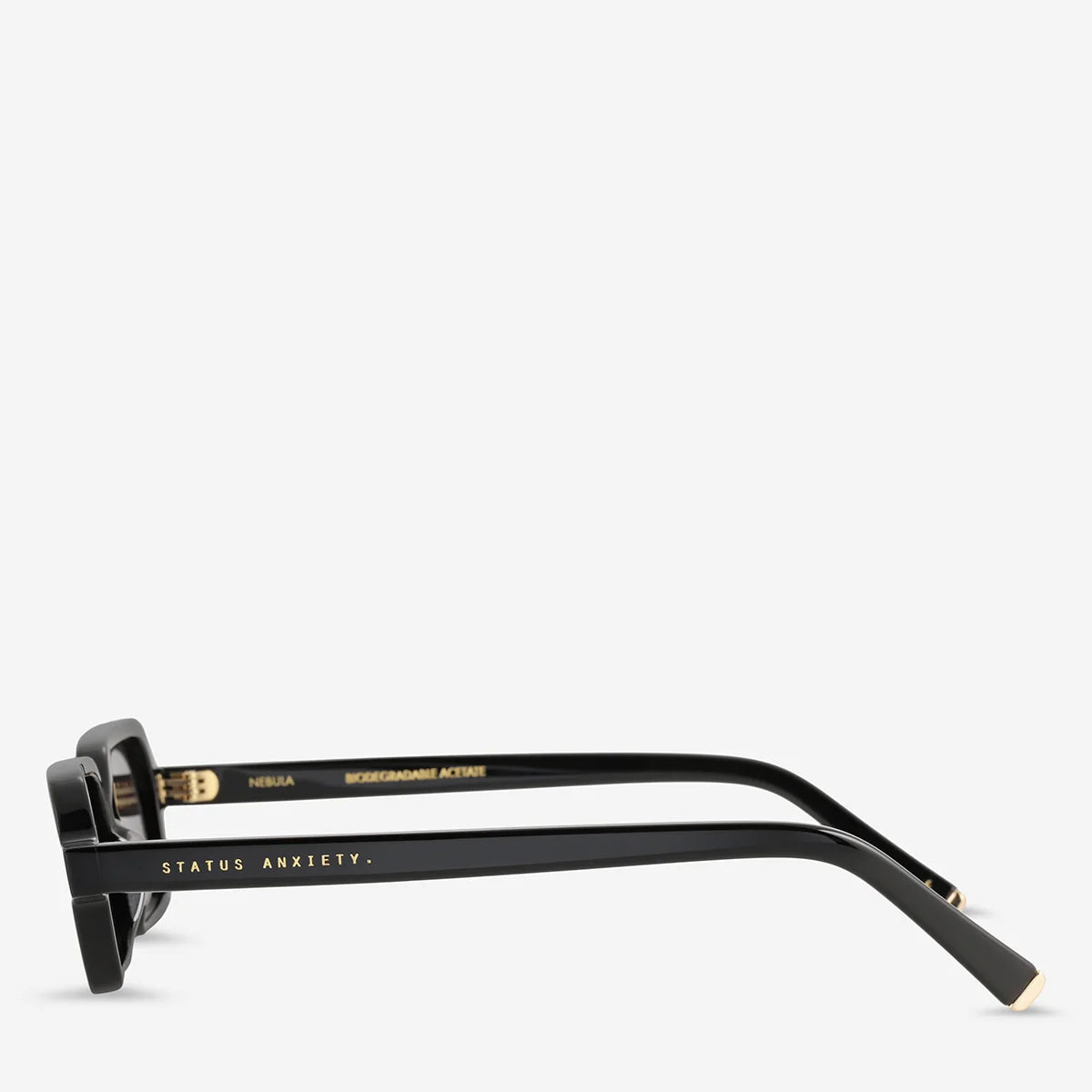 STATUS ANXIETY - Nebula Sunglasses - Black/Gold