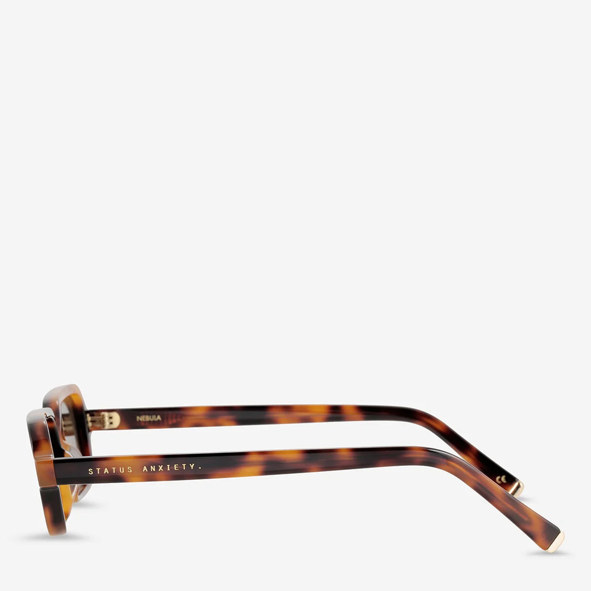 STATUS ANXIETY - Nebula Sunglasses - Brown Tort/Gold