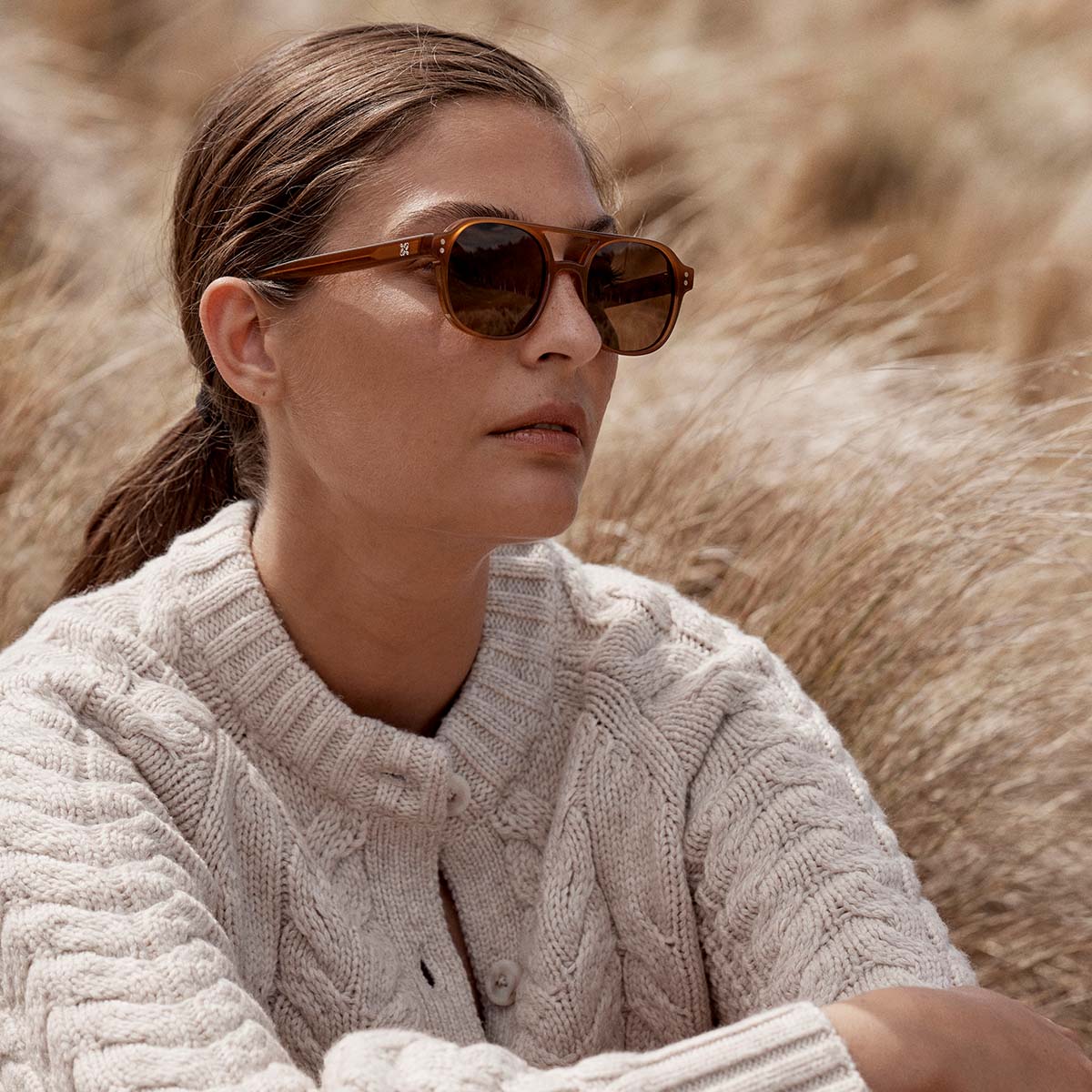 STATUS ANXIETY - Subliminal Sunglasses - Brown