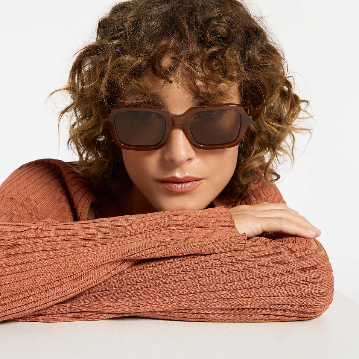 STATUS ANXIETY - Vacation Sunglasses - BROWN