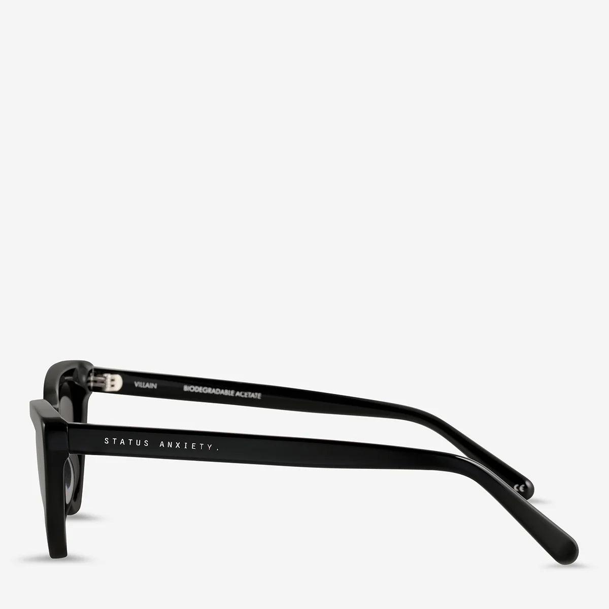STATUS ANXIETY - Sunglasses Villain - BLACK