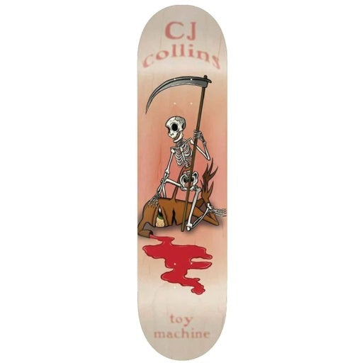 Toy Machine Deck 8.25 Reaper Skeleton CJ Collins