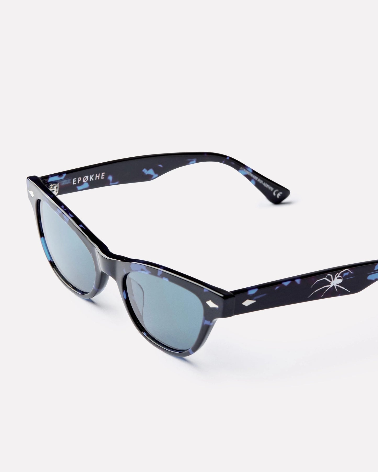EPOKHE EYEWEAR - Veil - Blue Tortoise Polished / Blue