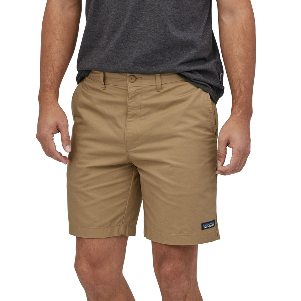 PATAGONIA - Men's Light Weight All-Wear Hemp Shorts - 8 In. Mojave Khaki