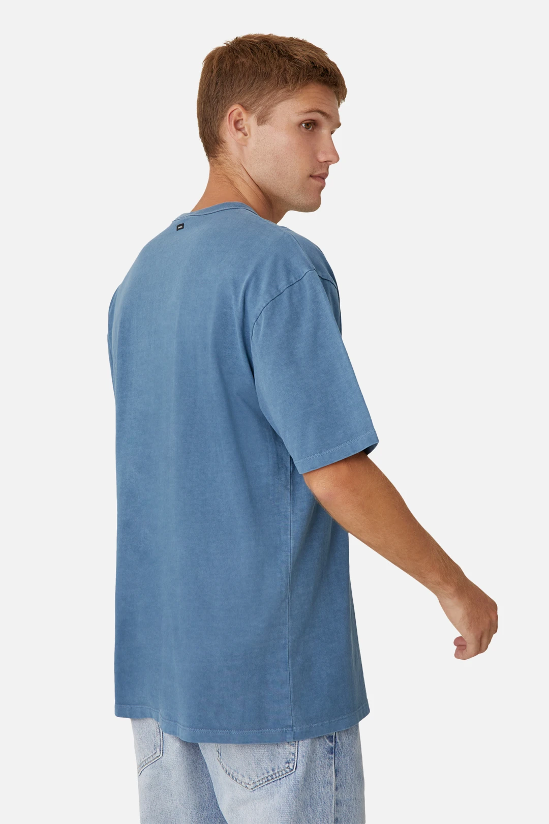 INDUSTRIE - The Del Sur Tee - SEA BLUE 21