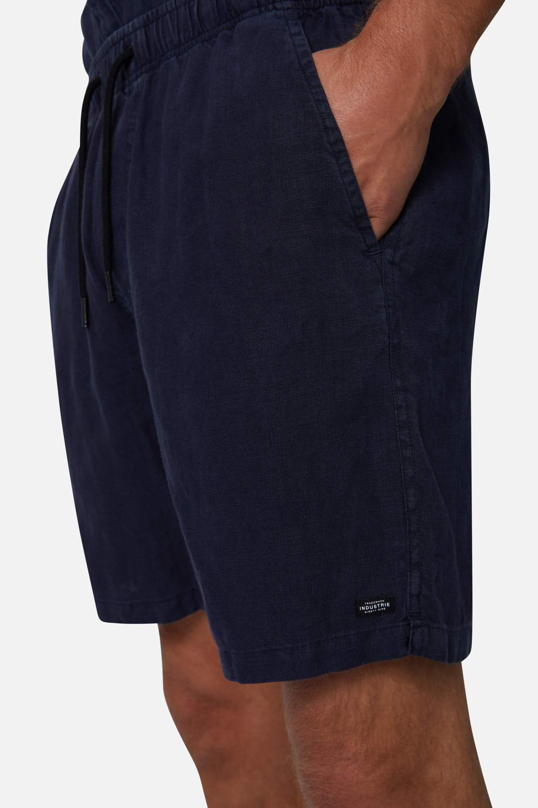 INDUSTRIE - Marina Linen Short - DARK NAVY