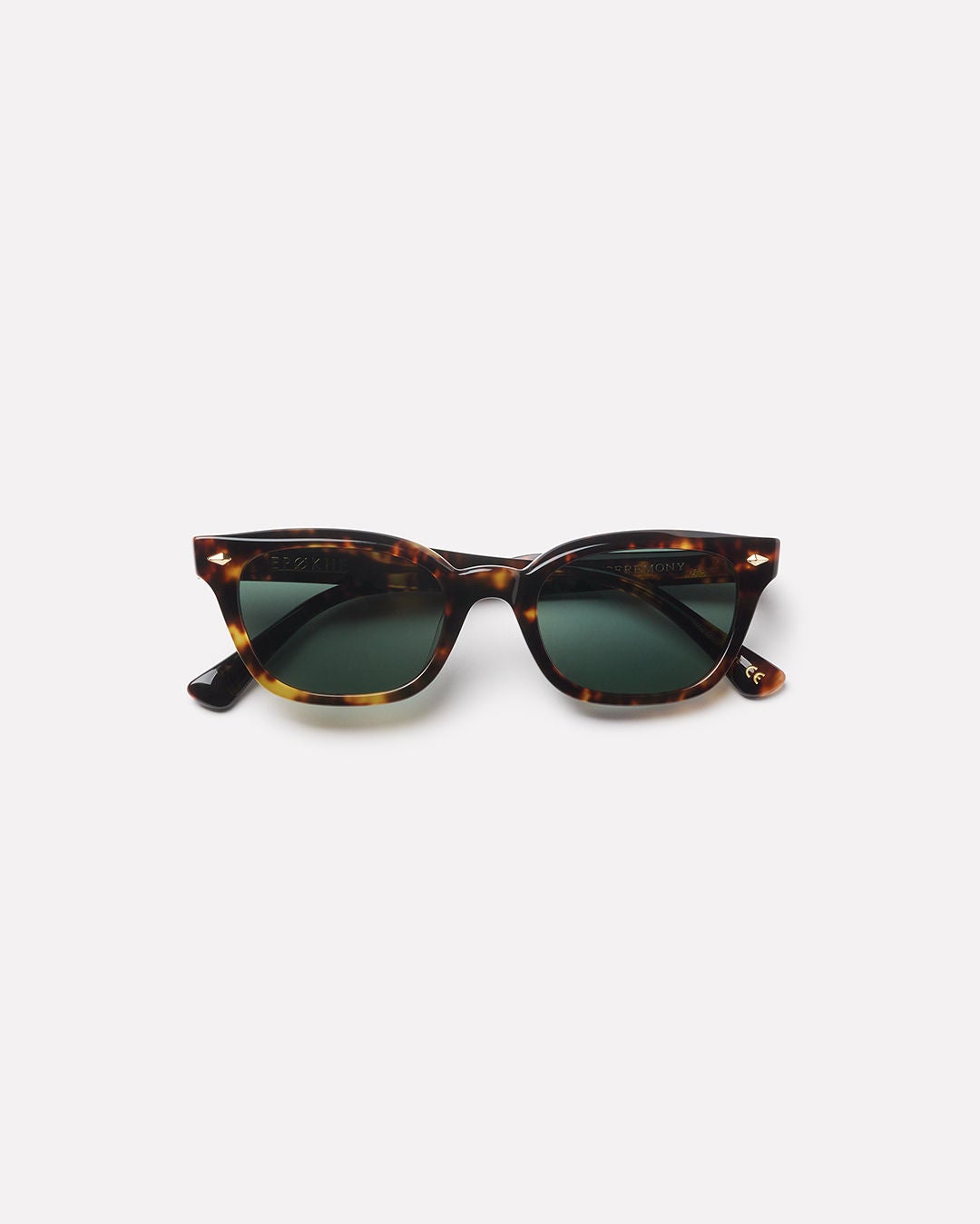EPOKHE EYEWEAR - CEREMONY - Tortoise Polished / Green Polarised