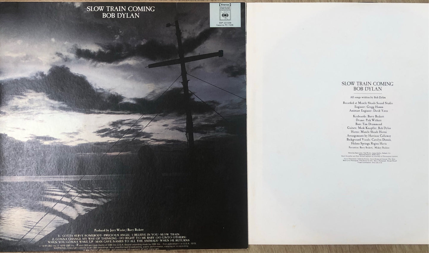 BOB DYLAN Slow Train Coming Lp CBS 1979 Oz Nm