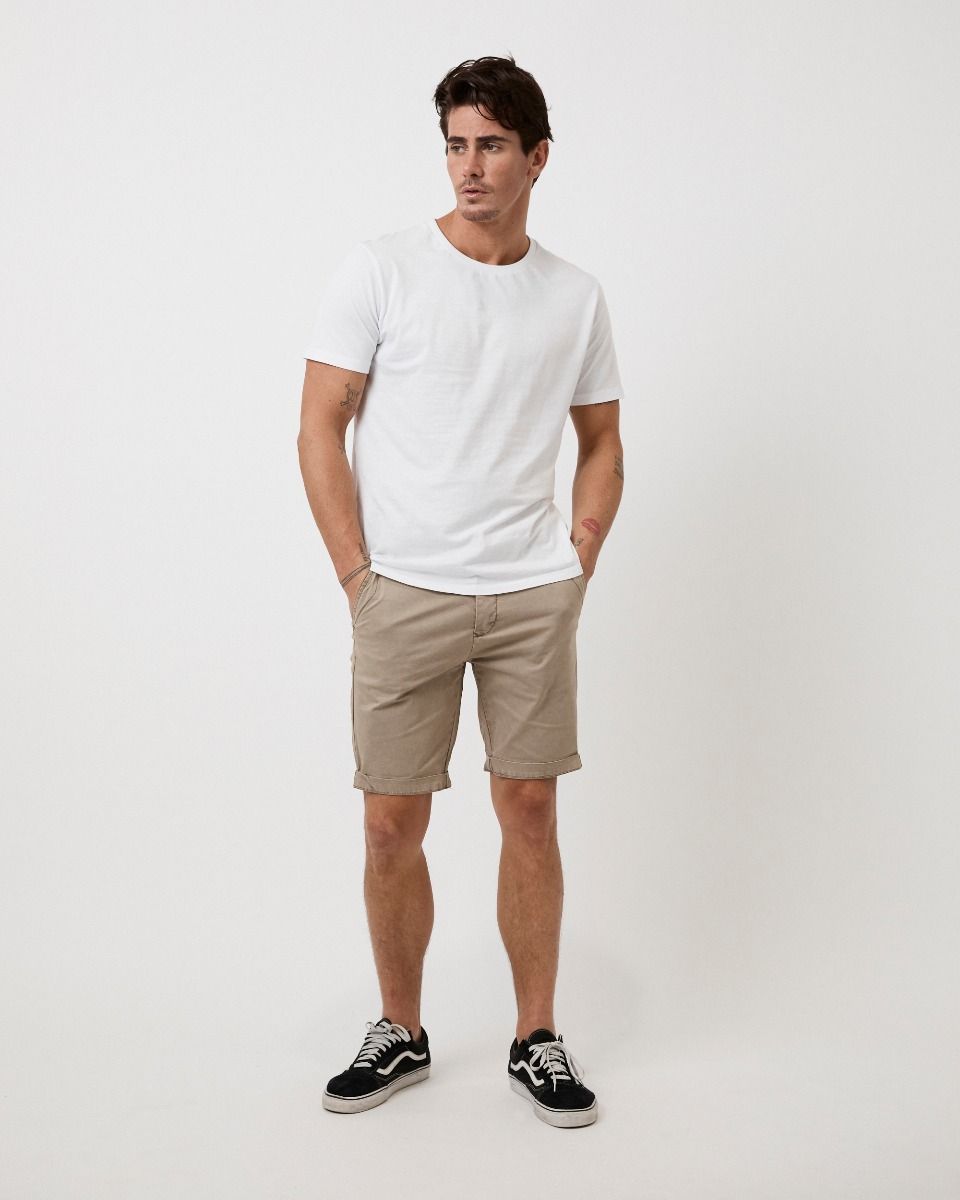 INDUSTRIE - The Washed Rinse Short - NEW CINNAMON