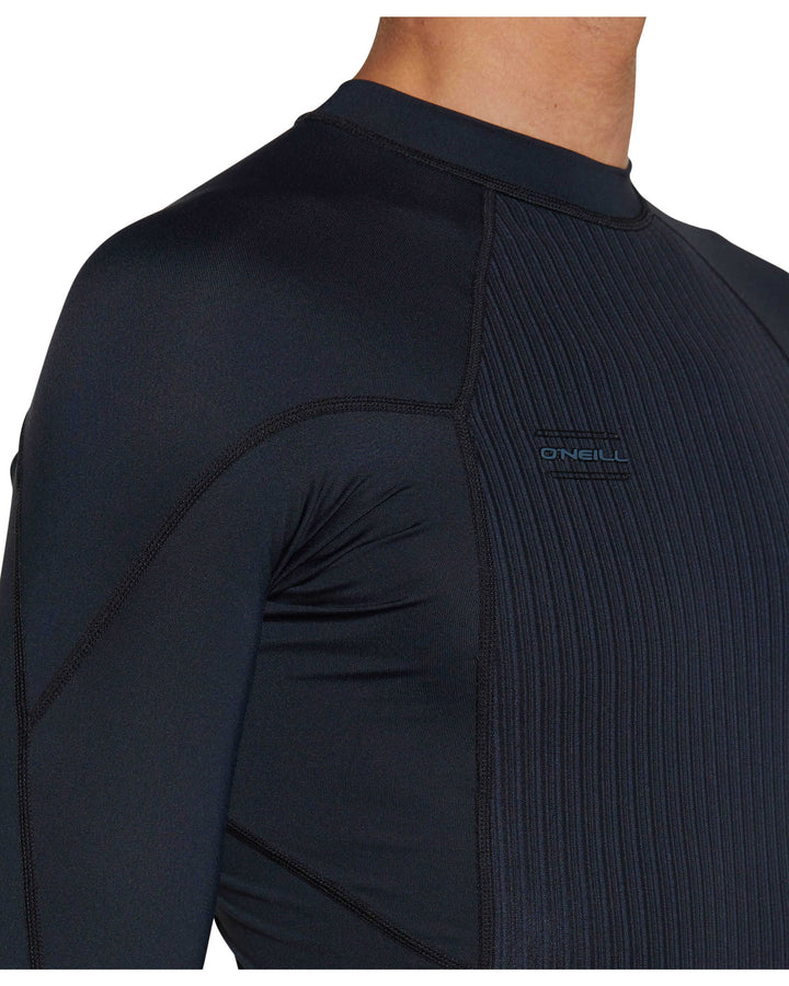O'NEILL - Hyperfreak TB3X Neo/Lycra Long Sleeve Wetsuit Jacket - Black