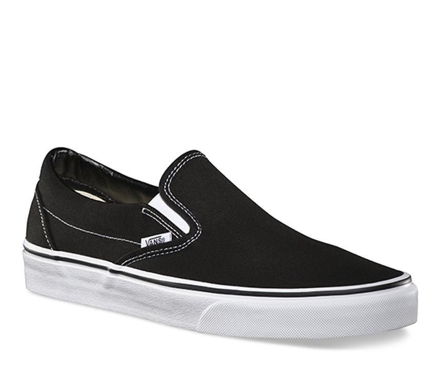 VANS - Classic Slip-On - BLACK/WHITE