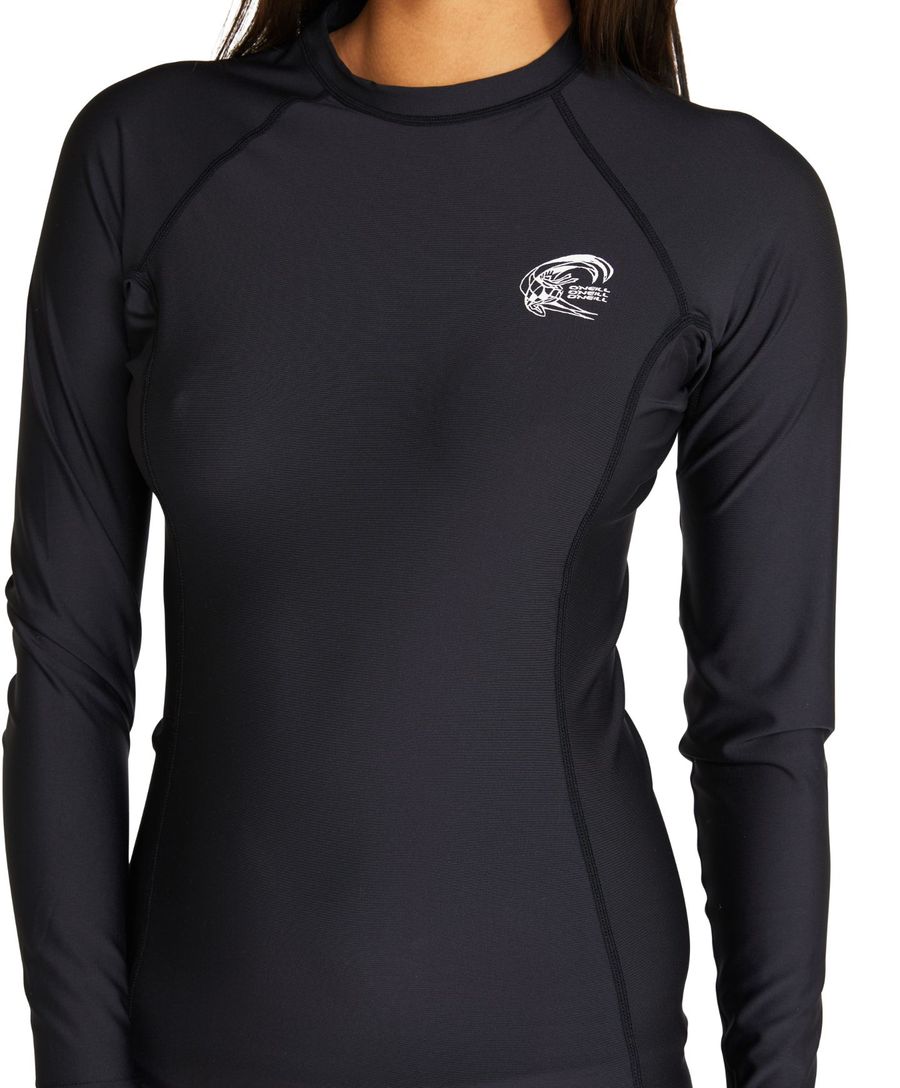 O'NEILL - Women's Basic Skins L/S Crew - BLACK