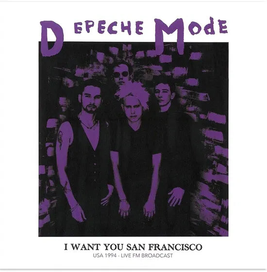 DEPECHE MODE I Want You San Francisco - Live Fm Broadcast. Usa 1994 New