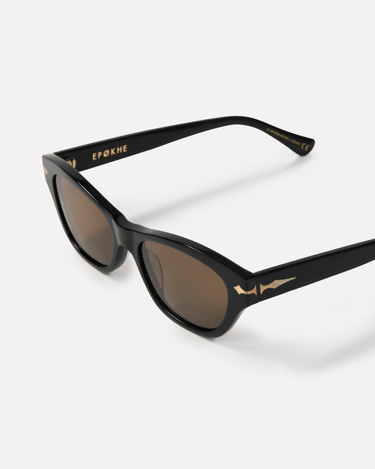 EPOKHE EYEWEAR - Frequency - Black Polished / Brown Polarized