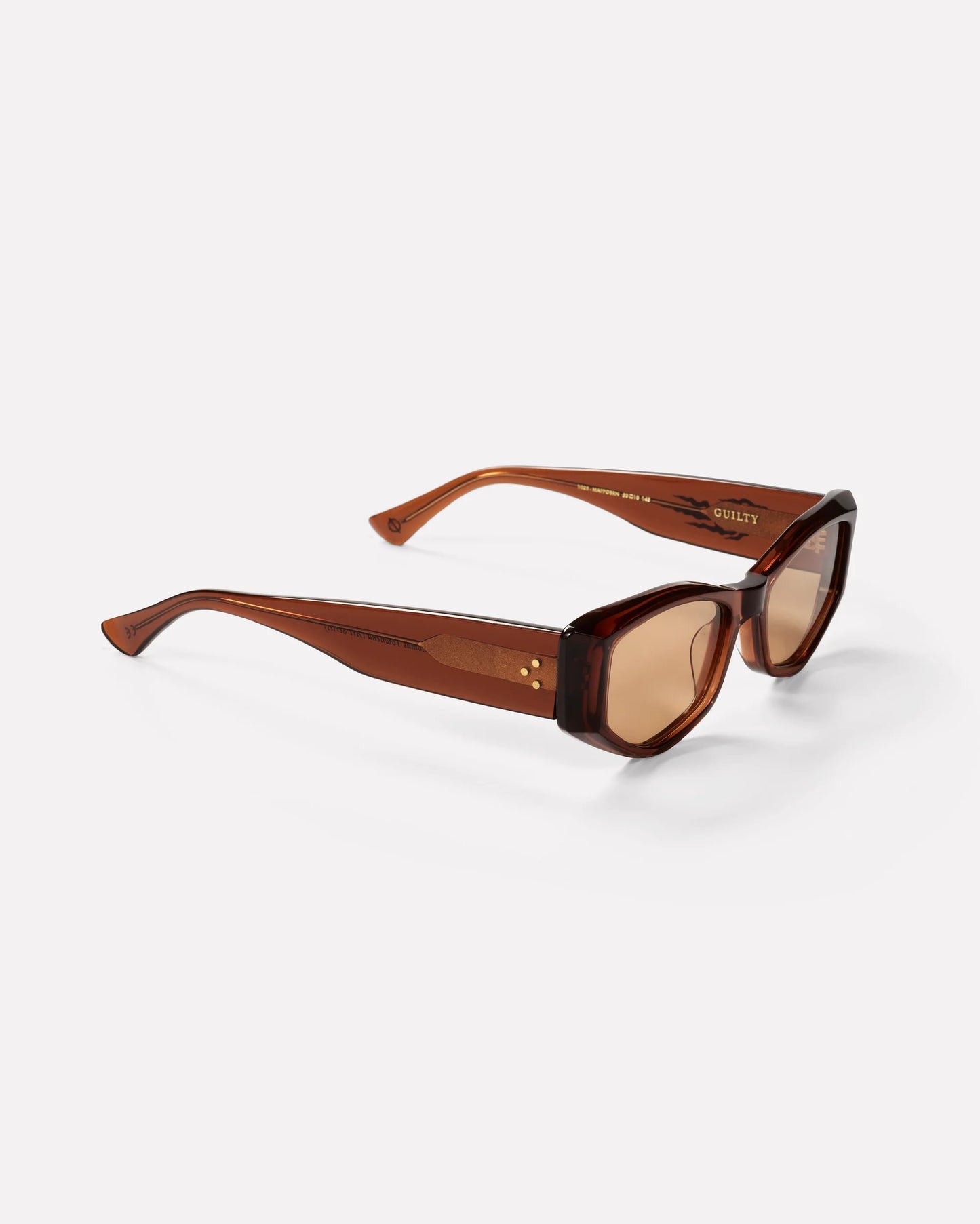 EPOKHE EYEWEAR - GUILTY - Thomas Townend - Maple Polished / Brown