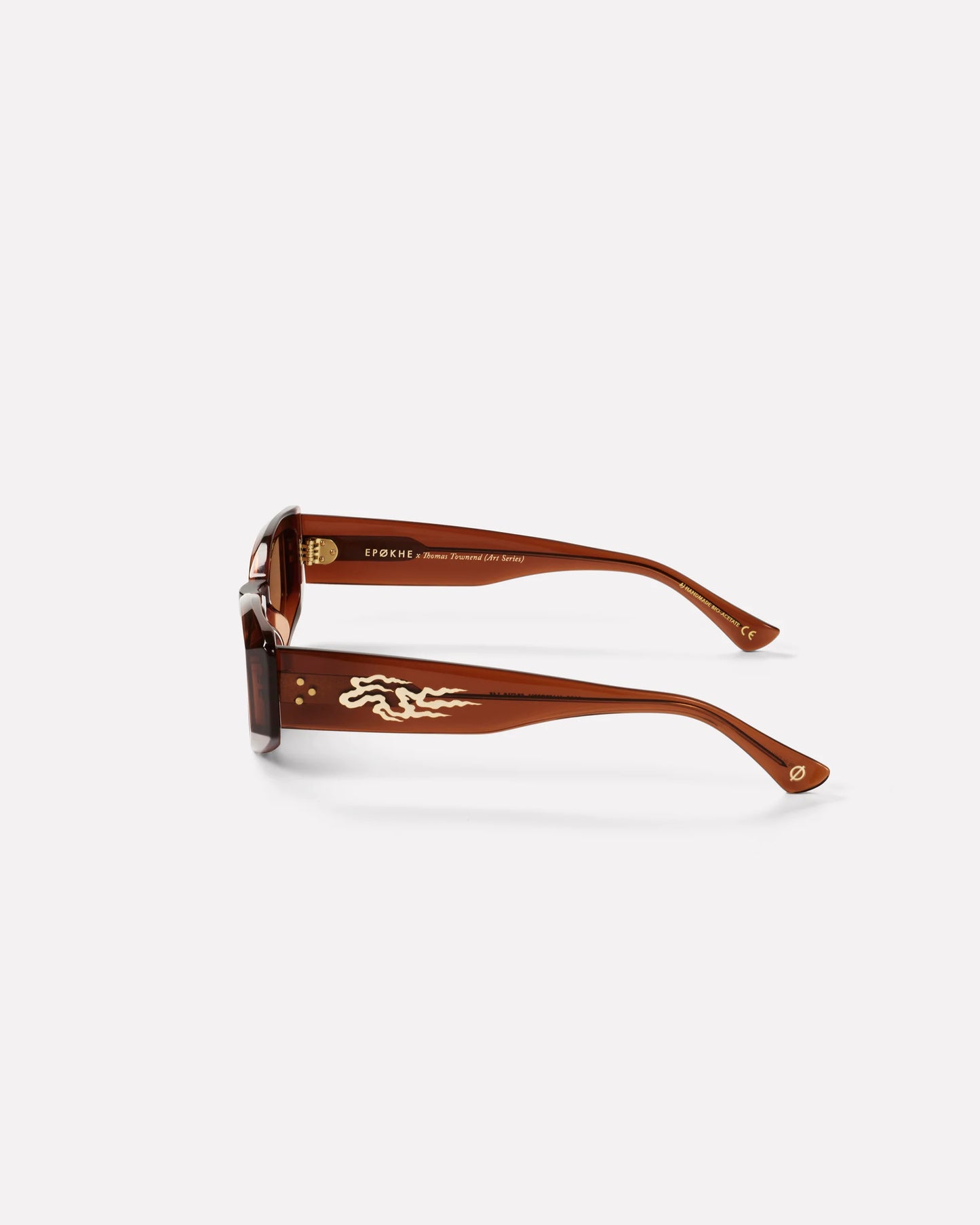 EPOKHE EYEWEAR - GUILTY - Thomas Townend - Maple Polished / Brown