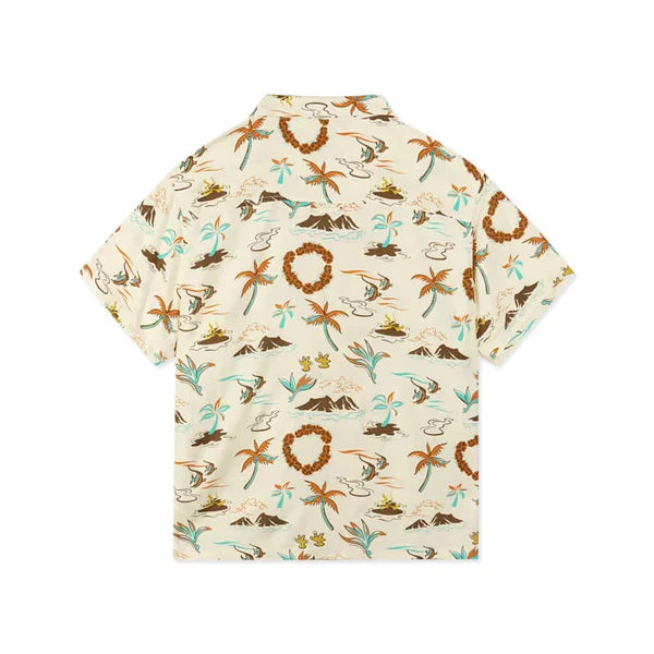 THE CRITICAL SLIDE SOCIETY - Islands Resort Shirt - Butter